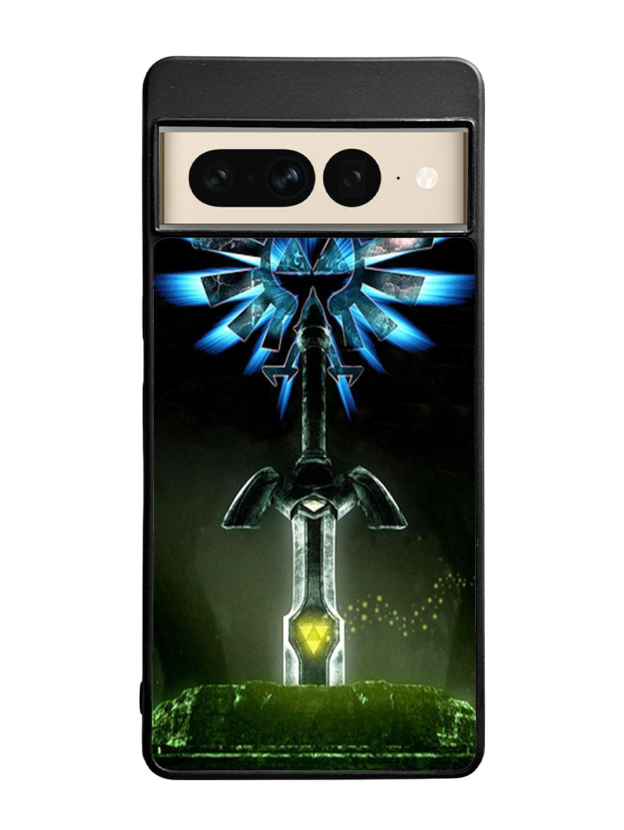 Eagle Triforce Black Legend of Zelda Google Pixel 7 Pro Case