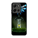 Eagle Triforce Black Legend of Zelda Motorola Moto G 5G 2025 Case FE3359