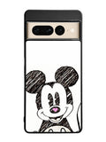 Mickey Mouse Hand Drawing Google Pixel 7 Pro Case
