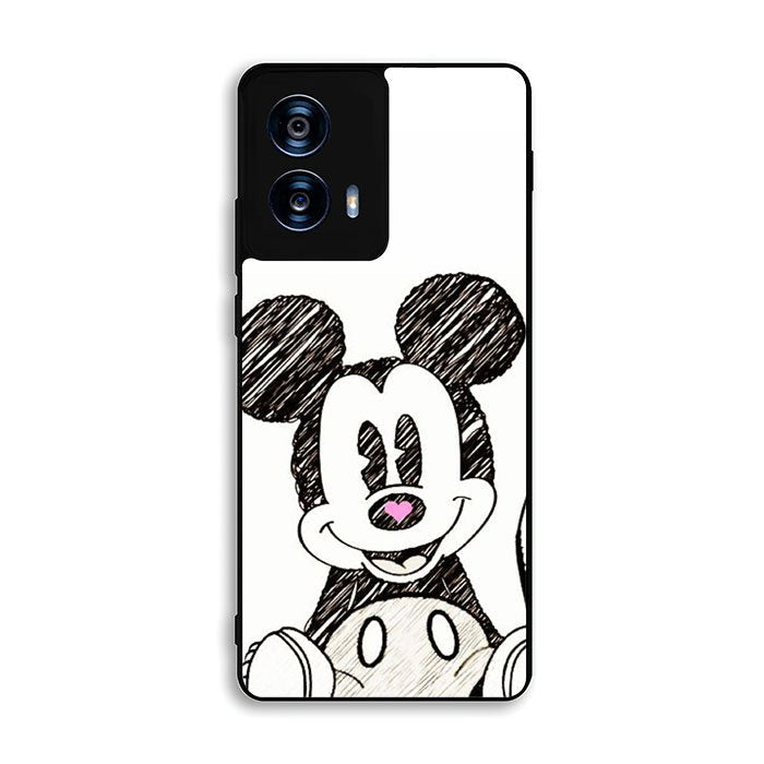 Mickey Mouse Hand Drawing Motorola Moto G Power 5G 2024 Case FE2290