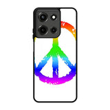 60S Peace Sign Logo Motorola Moto G 5G 2025 Case FE7024