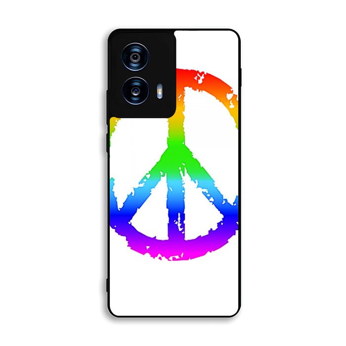 60S Peace Sign Logo Motorola Moto G Power 5G 2024 Case FE0107