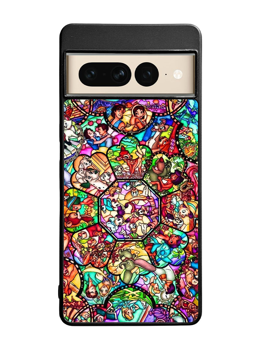 All Character Disney 2d Google Pixel 7 Pro Case