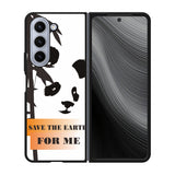 vintage panda Case Samsung Galaxy z Fold 5 5G BC1645