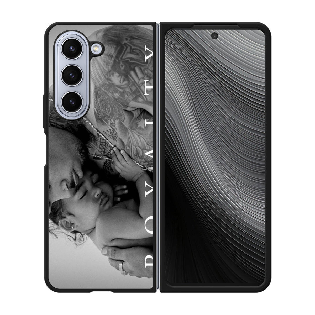 chris brown royality album Case Samsung Galaxy z Fold 5 5G BC1605