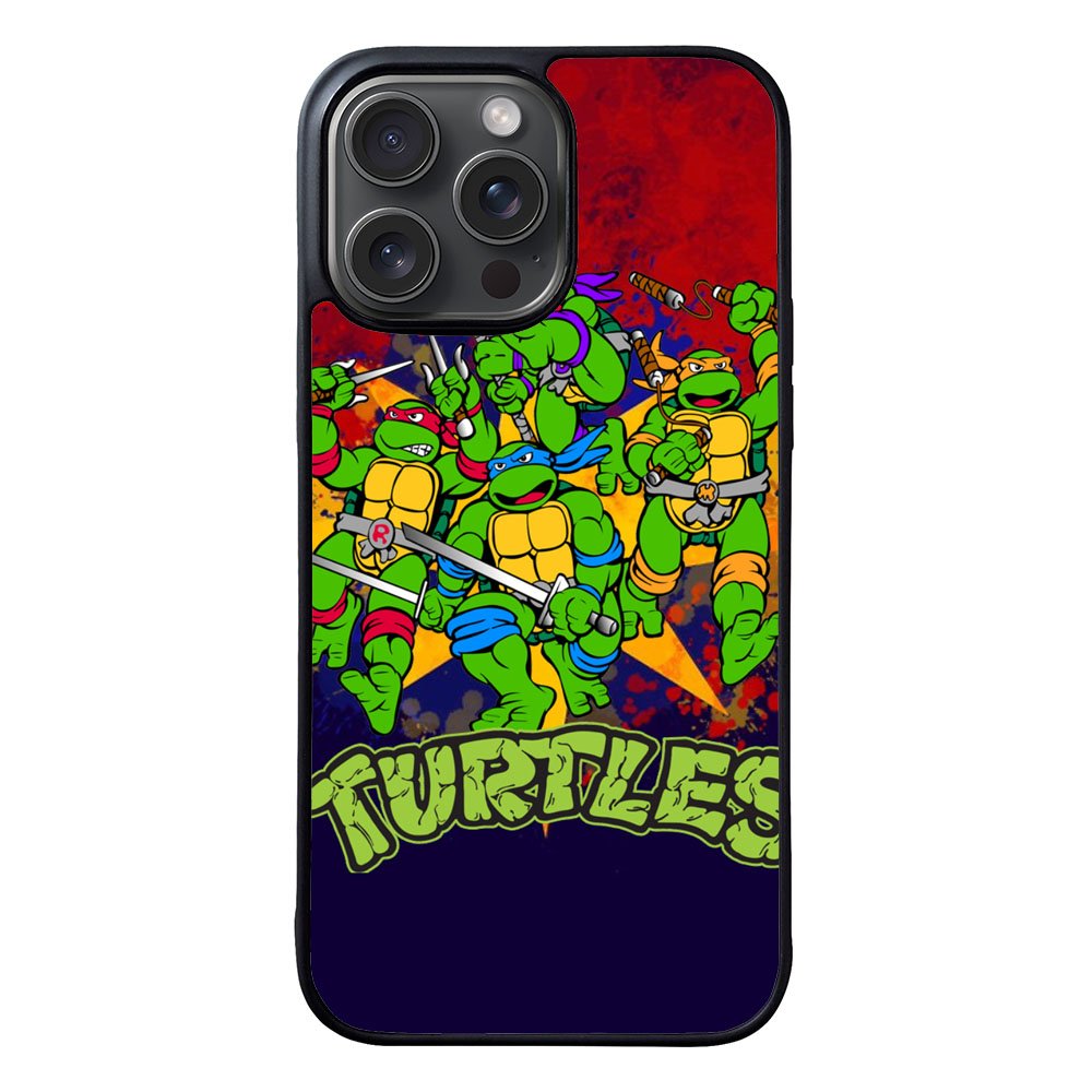 Cute Teenage Mutant Ninja Turtles Case iPhone 15 Pro BC1611
