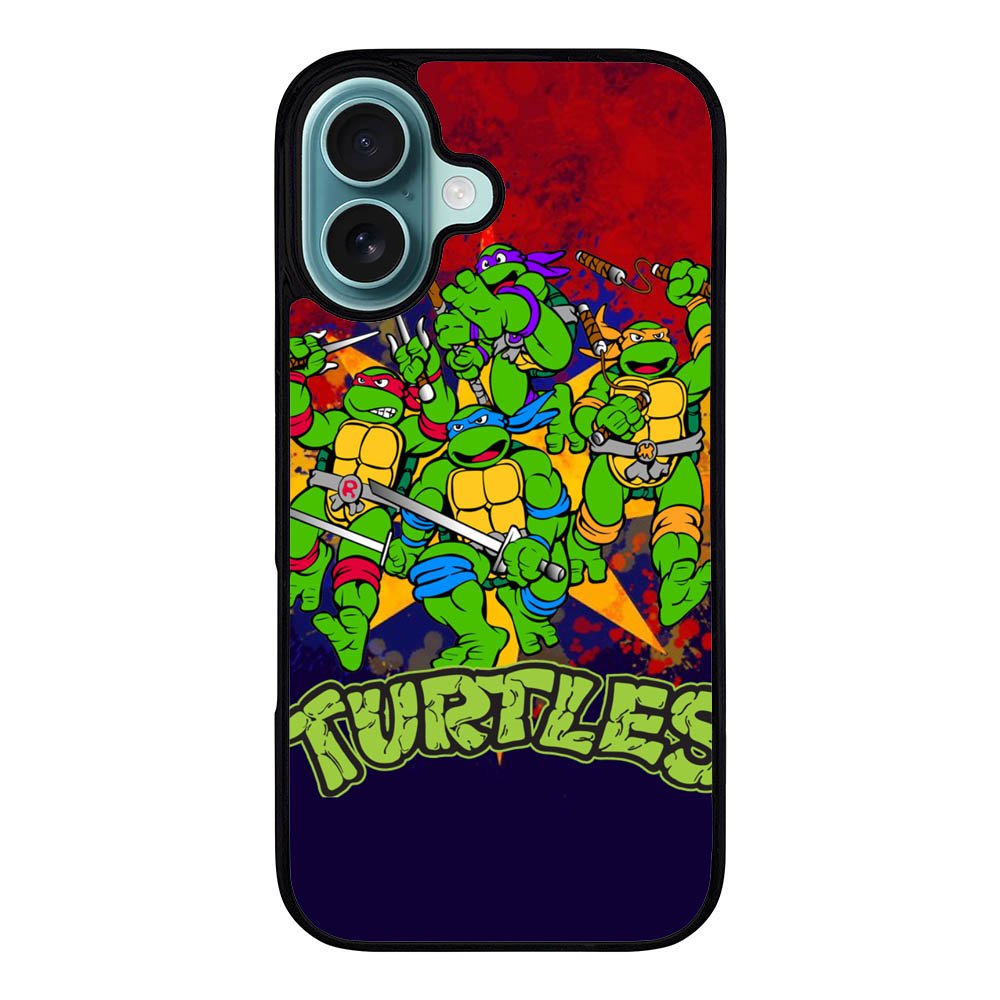 Cute Teenage Mutant Ninja Turtles Case iPhone 16 Plus BC1611