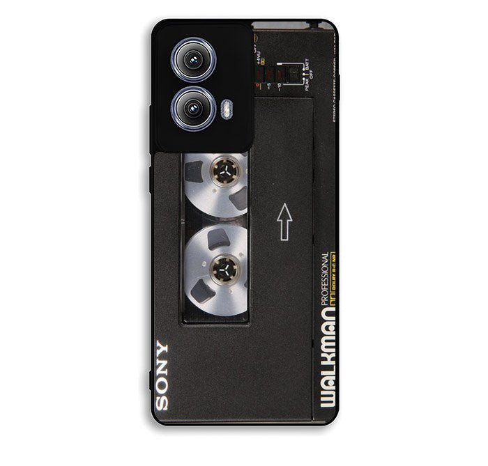 Sony Walkman Cassete Motorola Moto Edge 2024 Case FE6624
