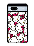 Hello Kitty Face Pattern Google Pixel 7A Case
