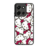 Hello Kitty Face Pattern Motorola Moto G 5G 2025 Case FE1223
