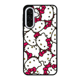 Hello Kitty Face Pattern Samsung Galaxy A56 Case FE5641