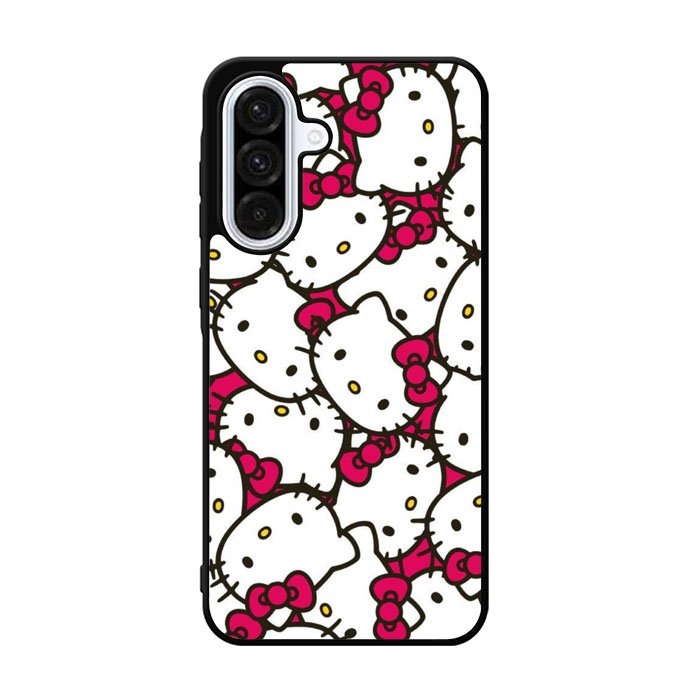 Hello Kitty Face Pattern Samsung Galaxy A36 Case FE5641