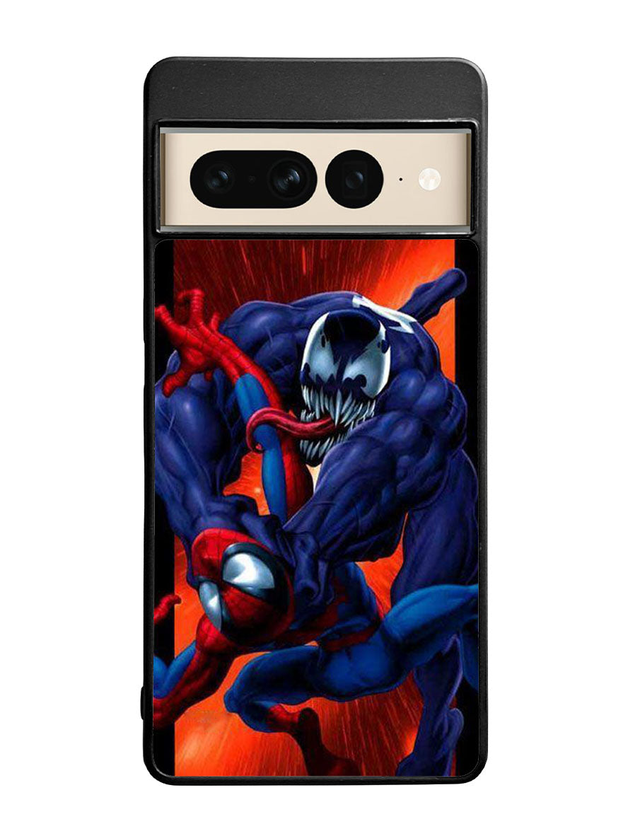 Spiderman Vs Venom Google Pixel 7 Pro Case
