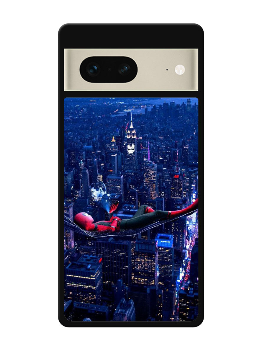 Spiderman In Sky Google Pixel 7 Case
