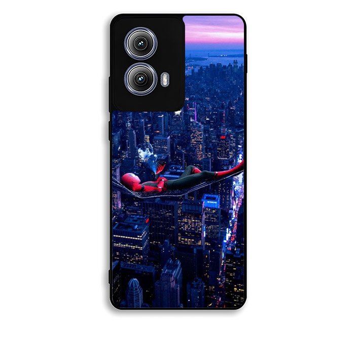 Spiderman In Sky Motorola Moto Edge 2024 Case FE0839