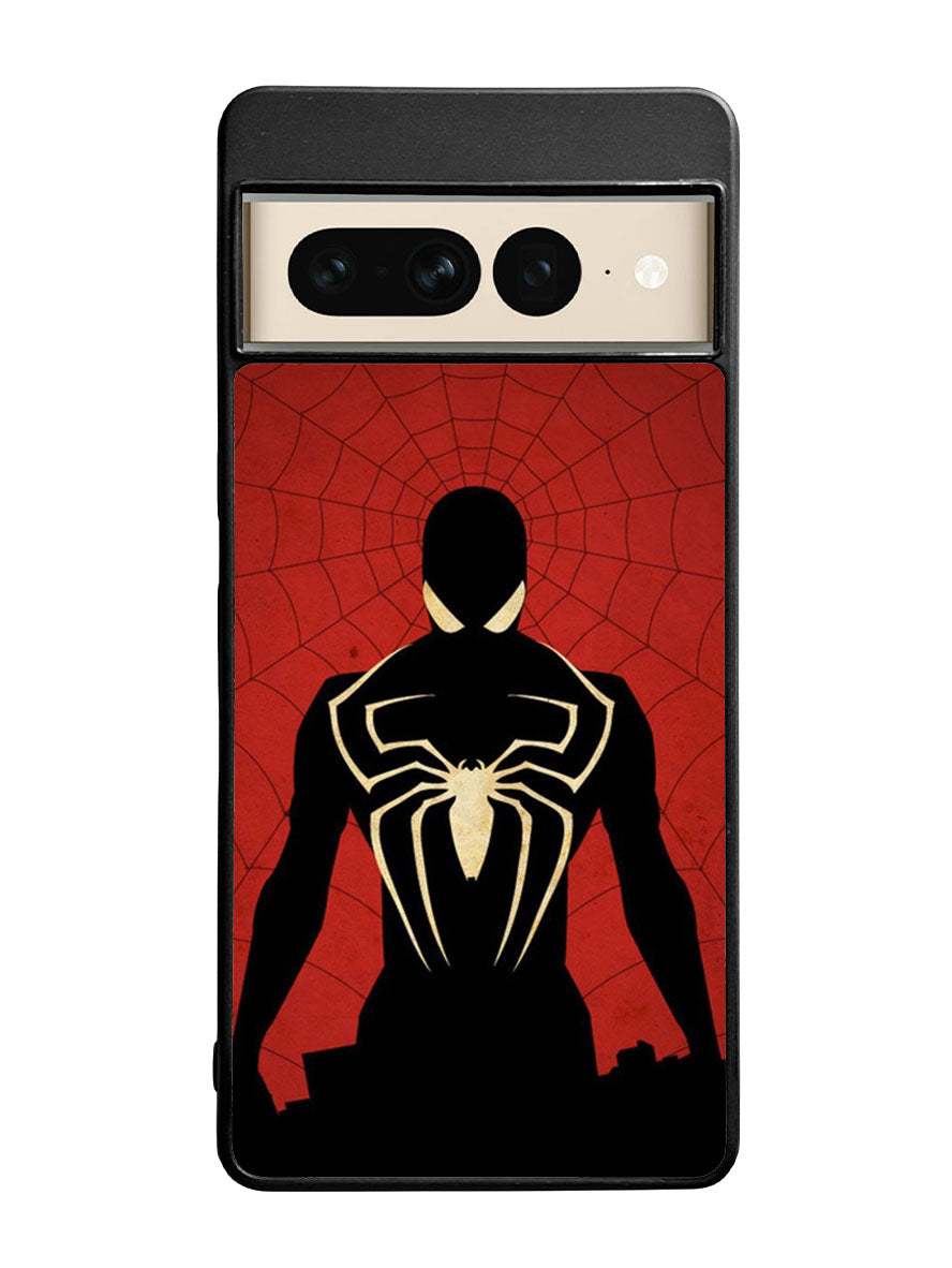 Spiderman Sillouete Google Pixel 7 Pro Case