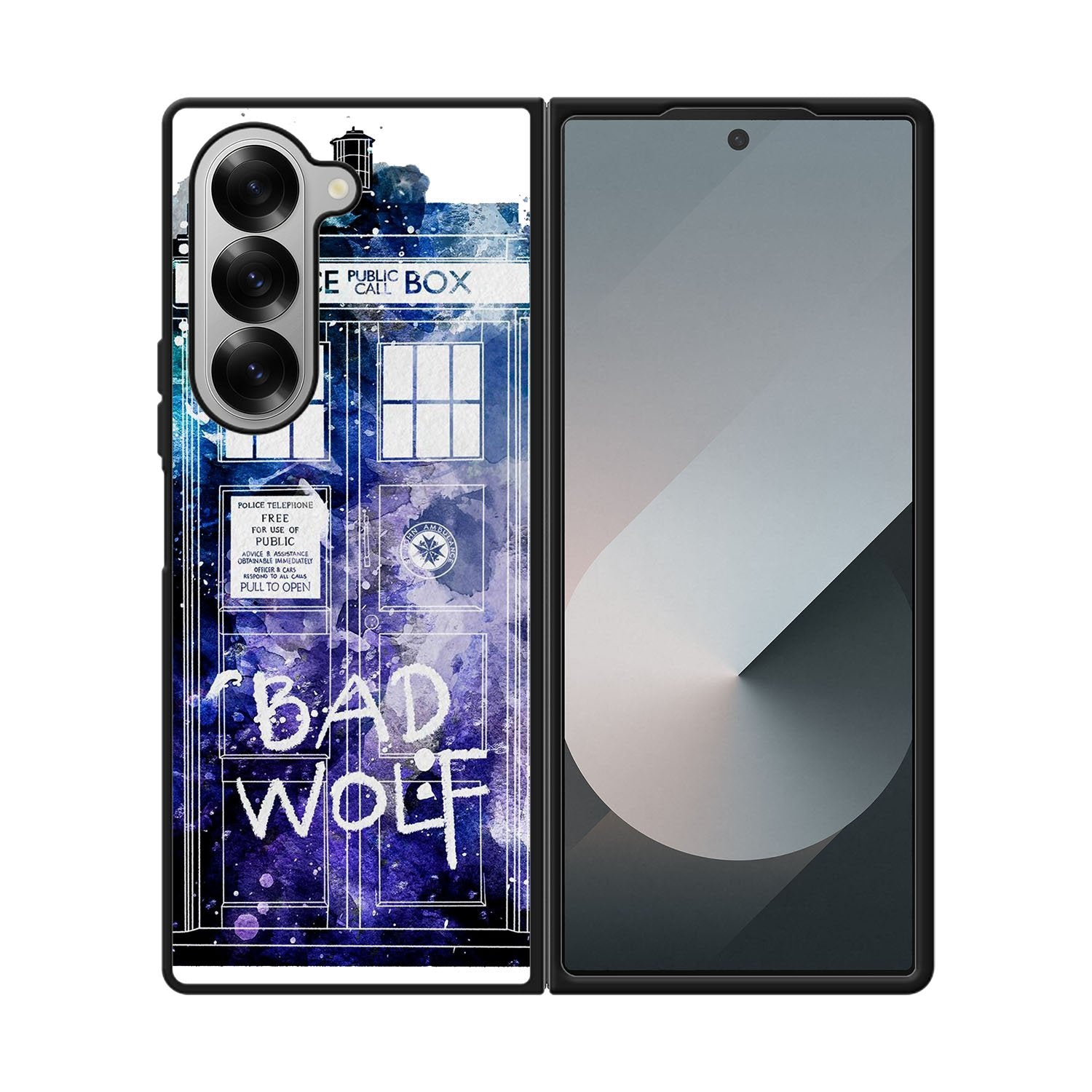 Doctor Who Police Box Case Samsung Galaxy Z Fold 6 5G BC0051