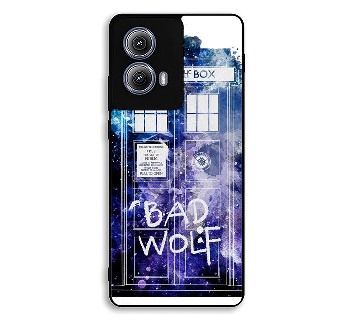 Doctor Who Police Box 1st Motorola Moto Edge 2024 Case FE1744
