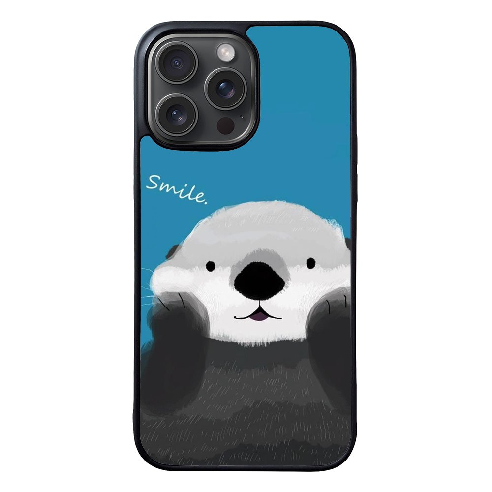 Cute Otter Case iPhone 15 Pro BC0061