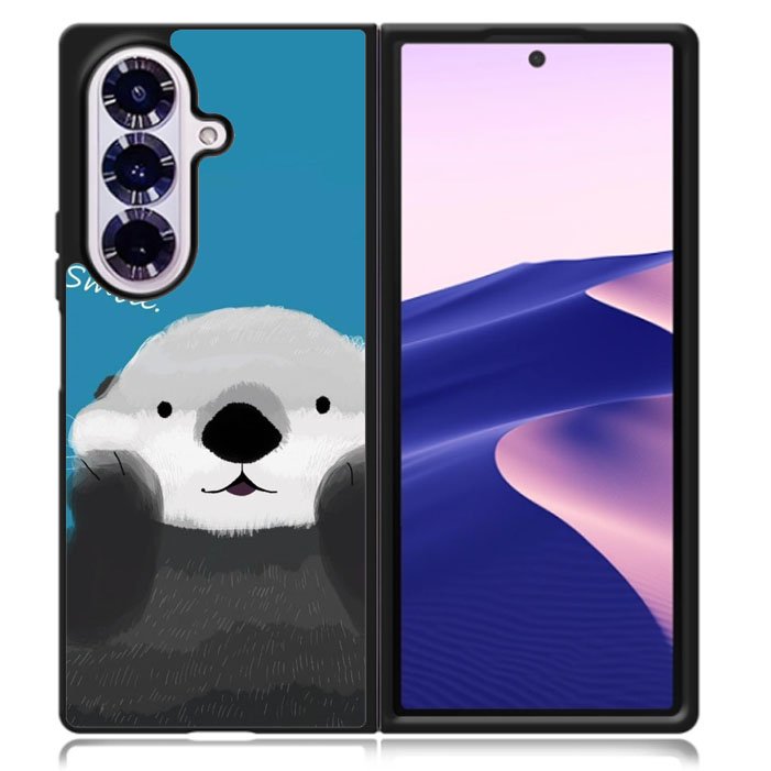 Cute Otter Samsung Galaxy Z Fold 7 5G Case BC0061