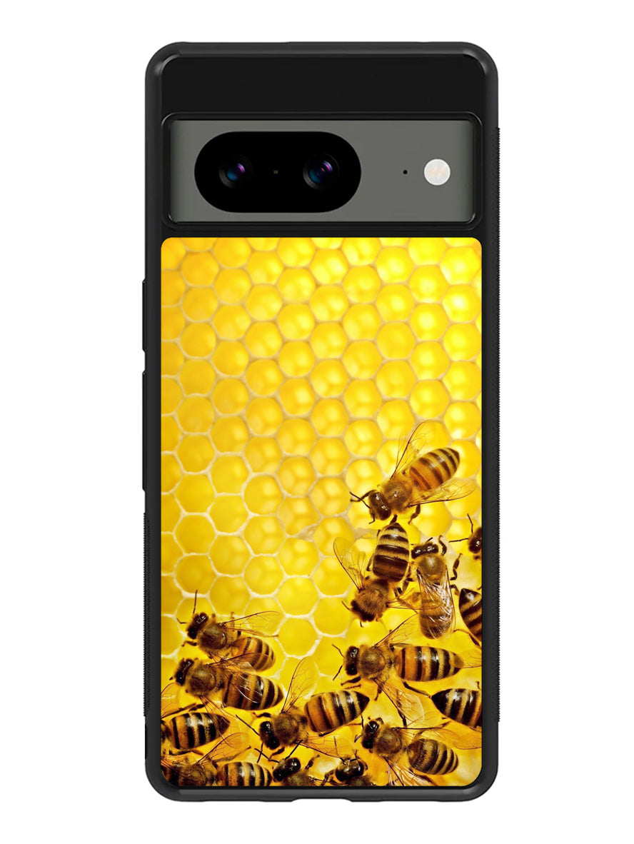 Bee Honeycomb Google Pixel 8a Case