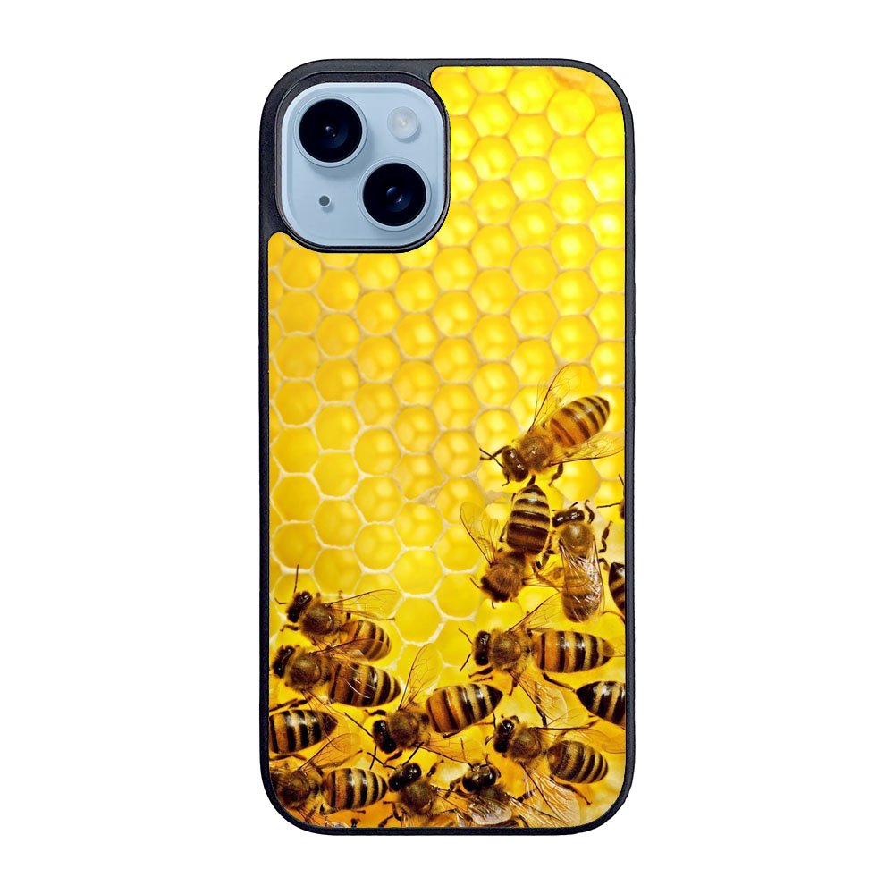 Bee Honeycomb Case iPhone 15 Plus BC0078