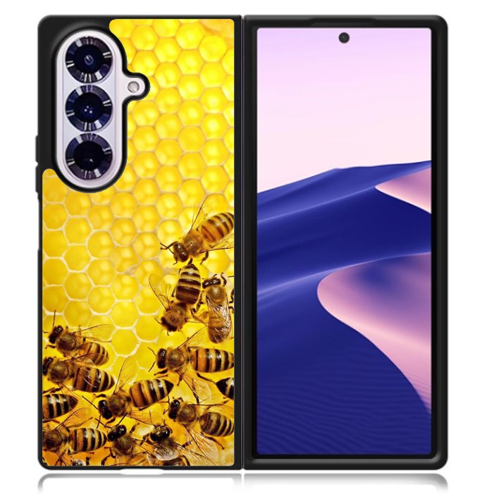 Bee Honeycomb Samsung Galaxy Z Fold 7 5G Case BC0078