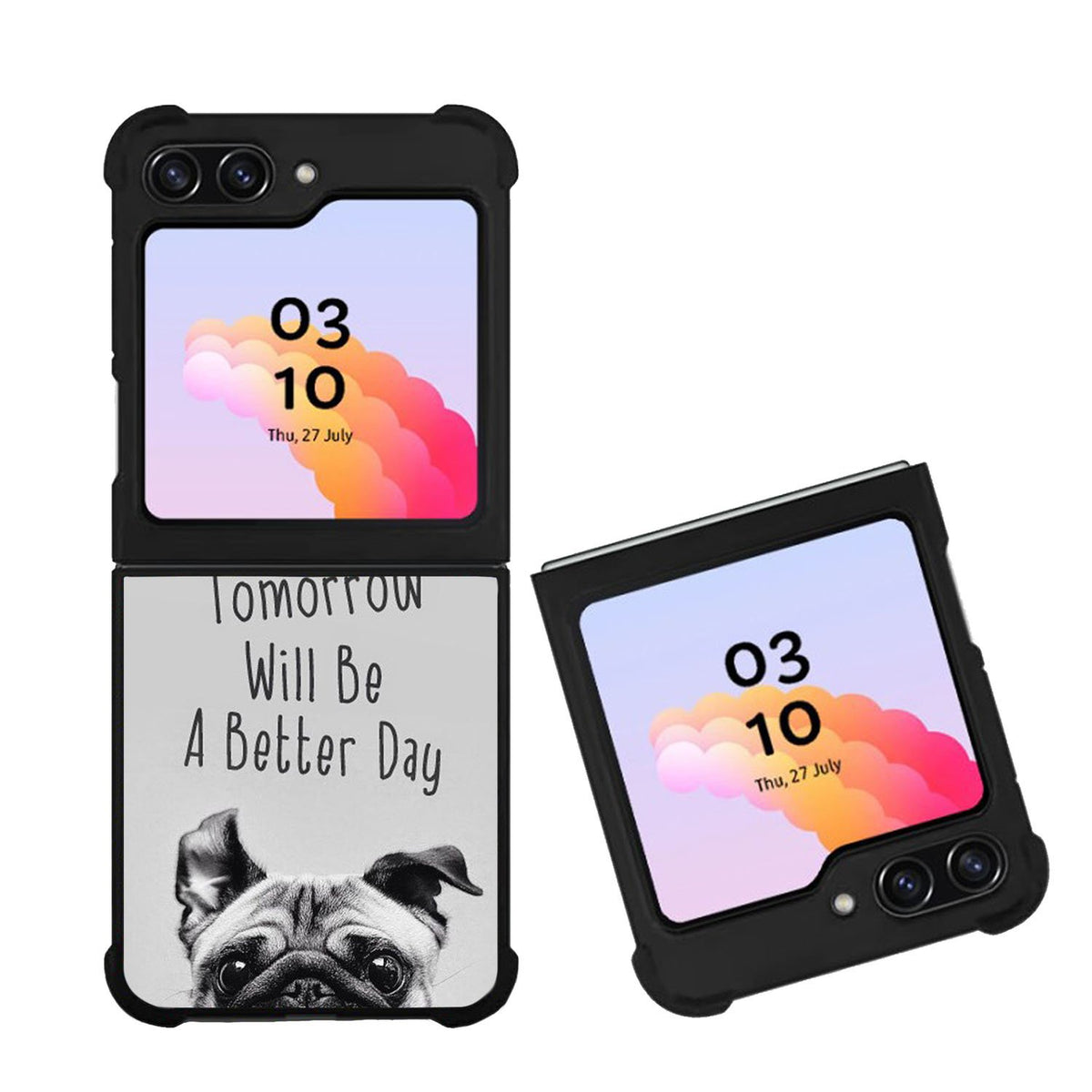 Dog Pug Case Samsung Galaxy Z Flip 5 5G BC0053
