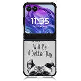 Dog Pug Motorola Moto Razr 2024 , Moto Razr 50 Case