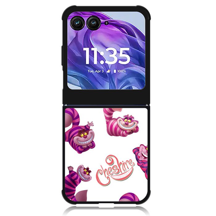 Cheshire Cat 1st Motorola Moto Razr 2024 , Moto Razr 50 Case