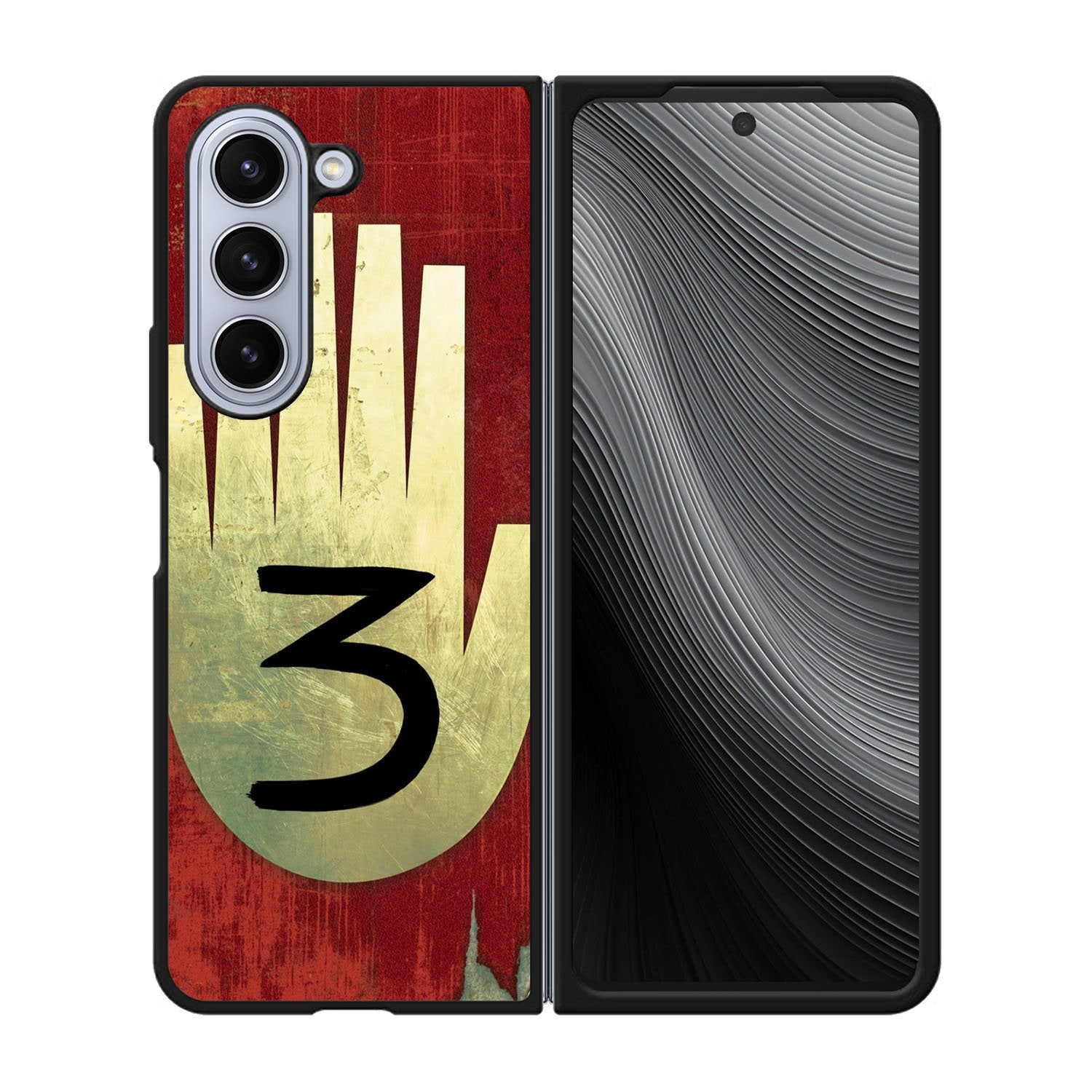 Gravity Falls Journal 3 Case Samsung Galaxy z Fold 5 5G BC0035