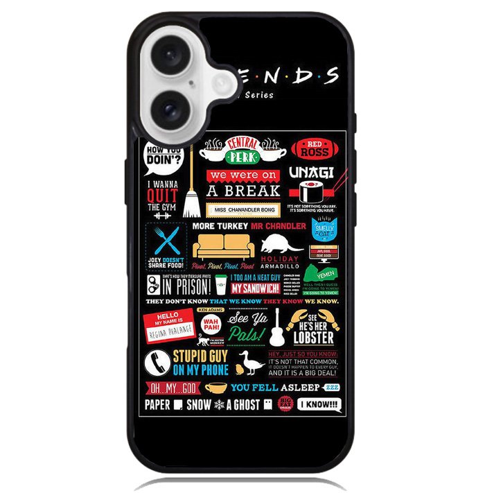 Friends TV Show Poster Case iPhone 16 BC0057