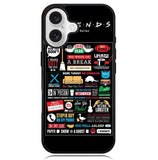 Friends TV Show Poster Case iPhone 16 BC0057