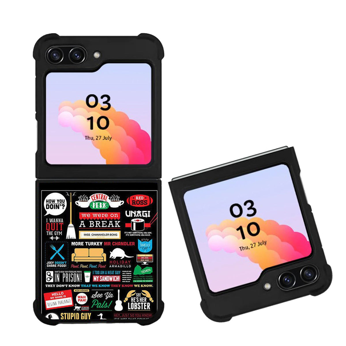 Friends TV Show Poster Case Samsung Galaxy Z Flip 5 5G BC0057