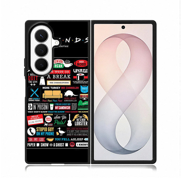 Friends TV Show Poster Samsung Galaxy Z Fold 8 Ultra Case BC0057