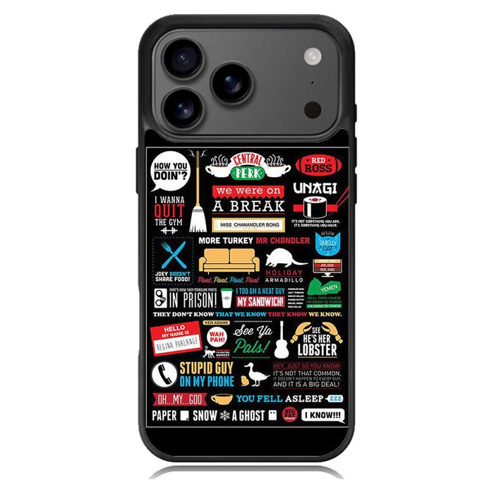 Friends TV Show Poster iPhone 17 Pro Case BC0057