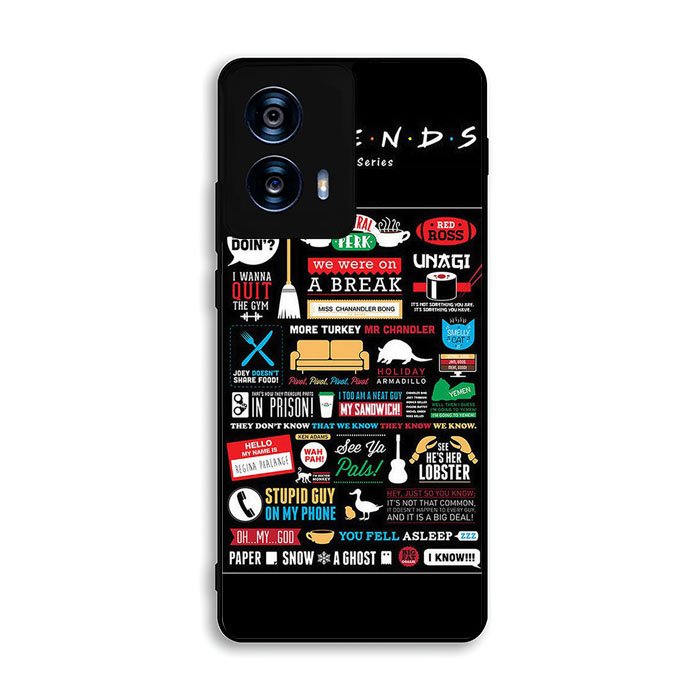 Friends TV Show Poster Motorola Moto G Power 5G 2024 Case BC0057