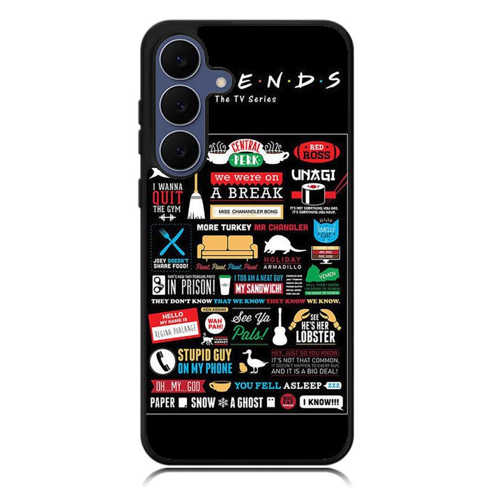Friends TV Show Poster Samsung Galaxy S25 FE Case BC0057