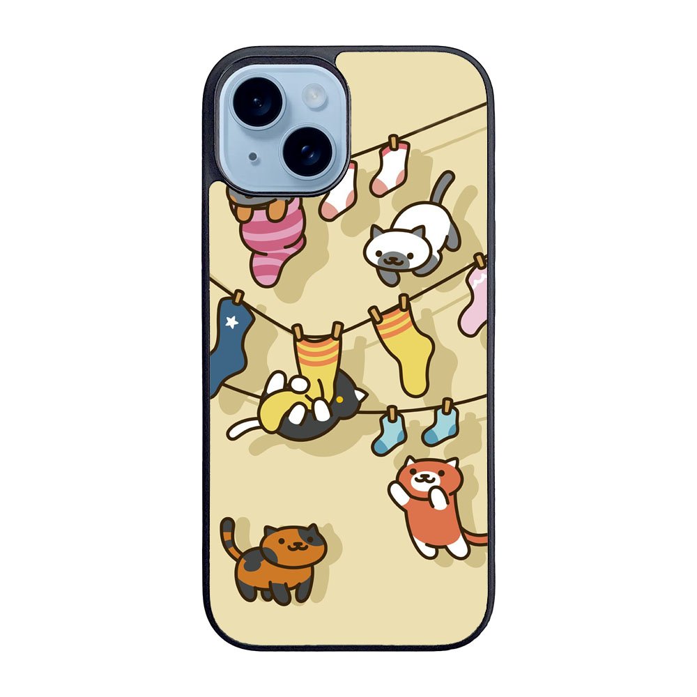 Neko Atsume Case iPhone 15 BC0031