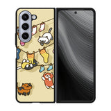 Neko Atsume Case Samsung Galaxy z Fold 5 5G BC0031