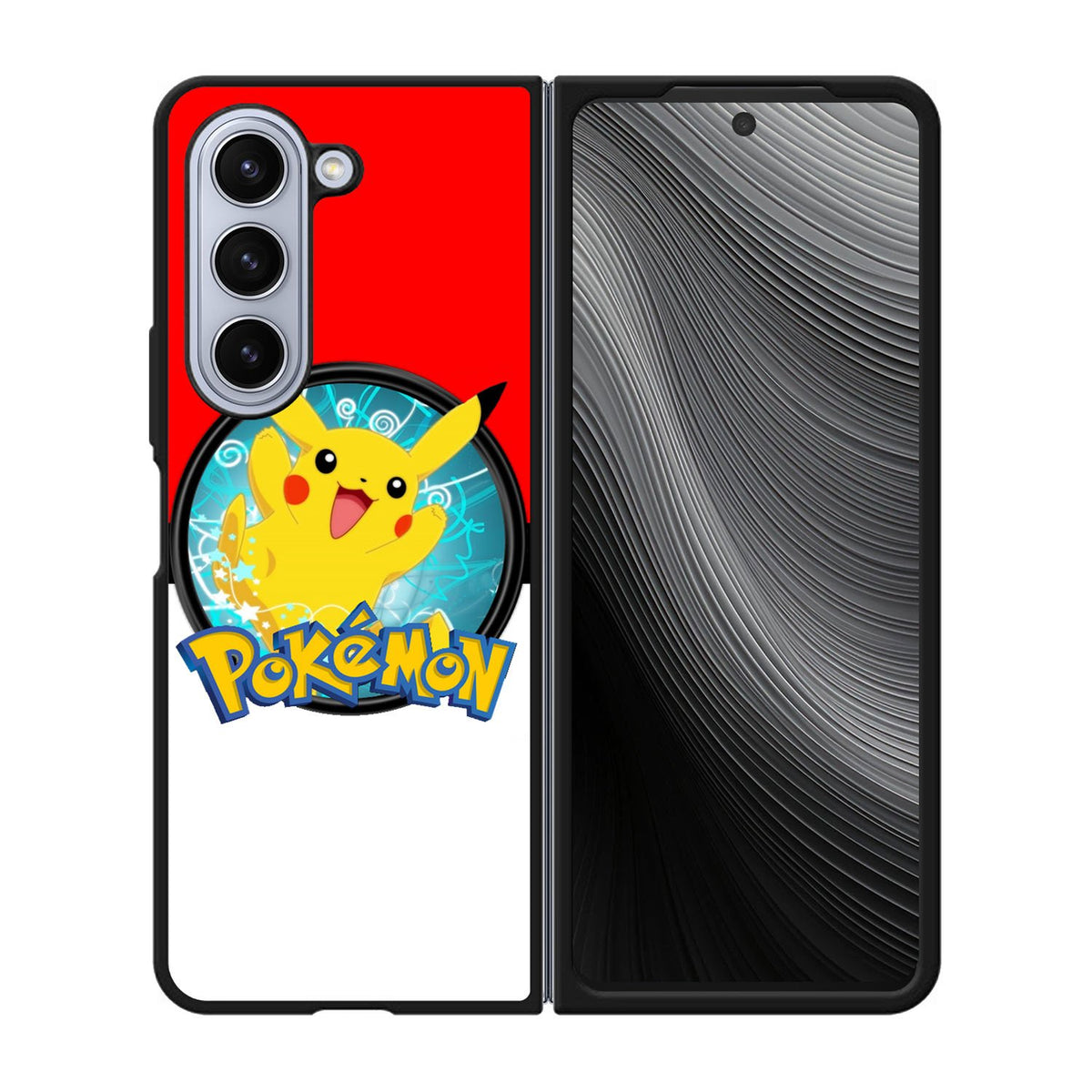Pokemon Pikachu Case Samsung Galaxy z Fold 5 5G BC0018