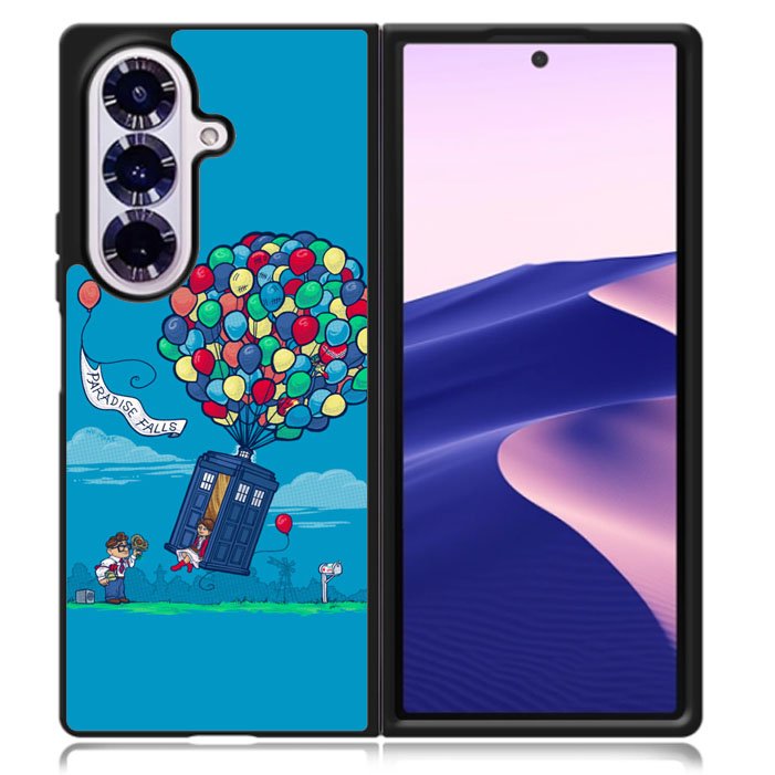 Up In The Tardis Samsung Galaxy Z Fold 7 5G Case BC0008