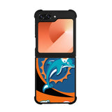 Miami Dolphins Logo Case Samsung Galaxy Z Flip 6 5G BC0025