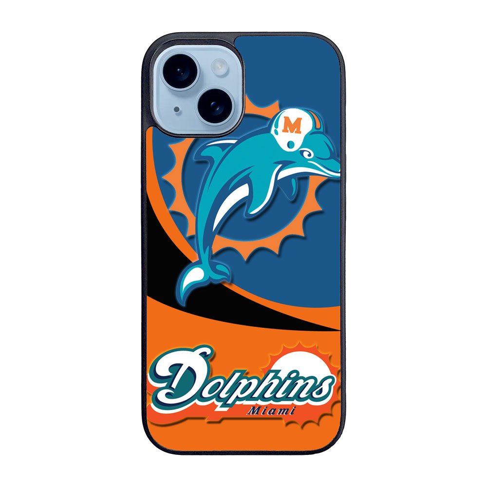 Miami Dolphins Logo Case iPhone 15 Plus BC0025