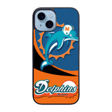 Miami Dolphins Logo Case iPhone 15 Plus BC0025