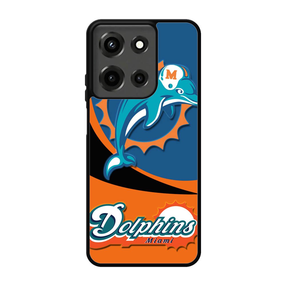Miami Dolphins Logo Motorola Moto G 5G 2025 Case BC0025