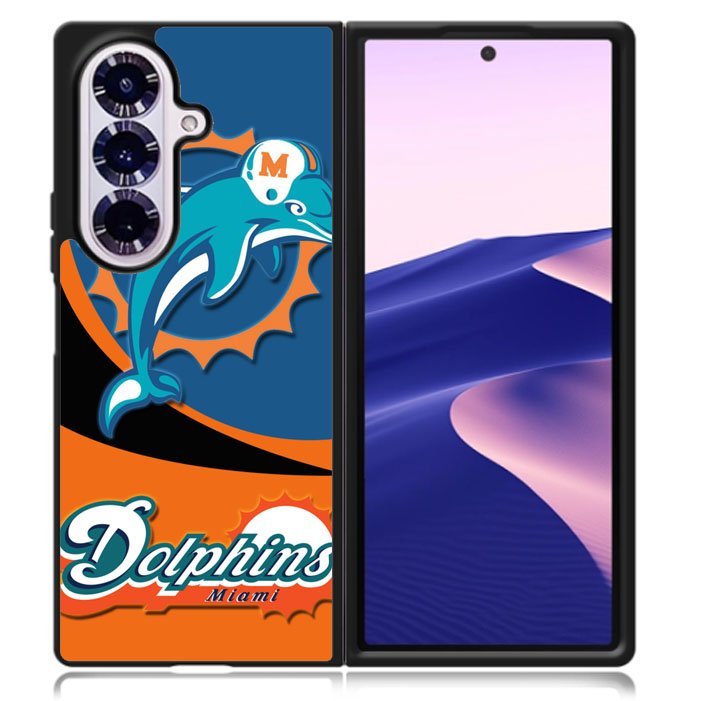 Miami Dolphins Logo Samsung Galaxy Z Fold 7 5G Case BC0025