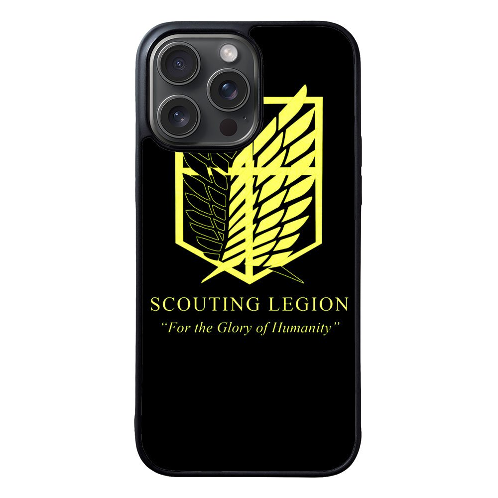 Attack on Titan Scouting Legion Case iPhone 15 Pro Max BC0076