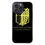Attack on Titan Scouting Legion Case iPhone 15 Pro Max BC0076