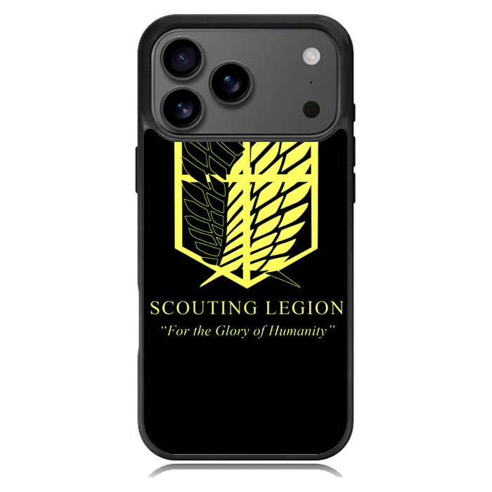 Attack on Titan Scouting Legion iPhone 17 Pro Max Case BC0076